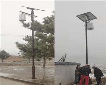 延安甘泉美水街道太陽能路燈項(xiàng)目